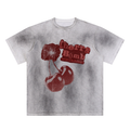 Sun Fade Hand-Painted Cherry Bomb T-Shirt