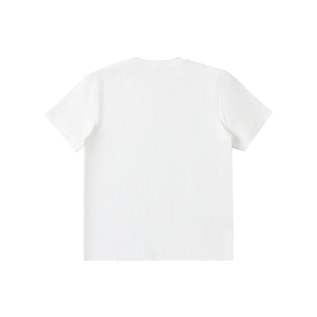 Men's Bodycon World Of Rock Ribbed Crop Top