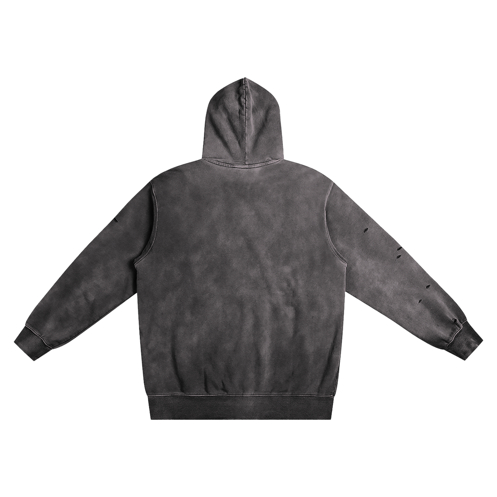 Distressed World Of Rock Hoodie
