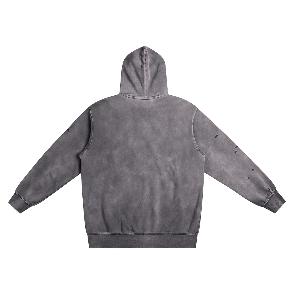 Distressed World Of Rock Hoodie