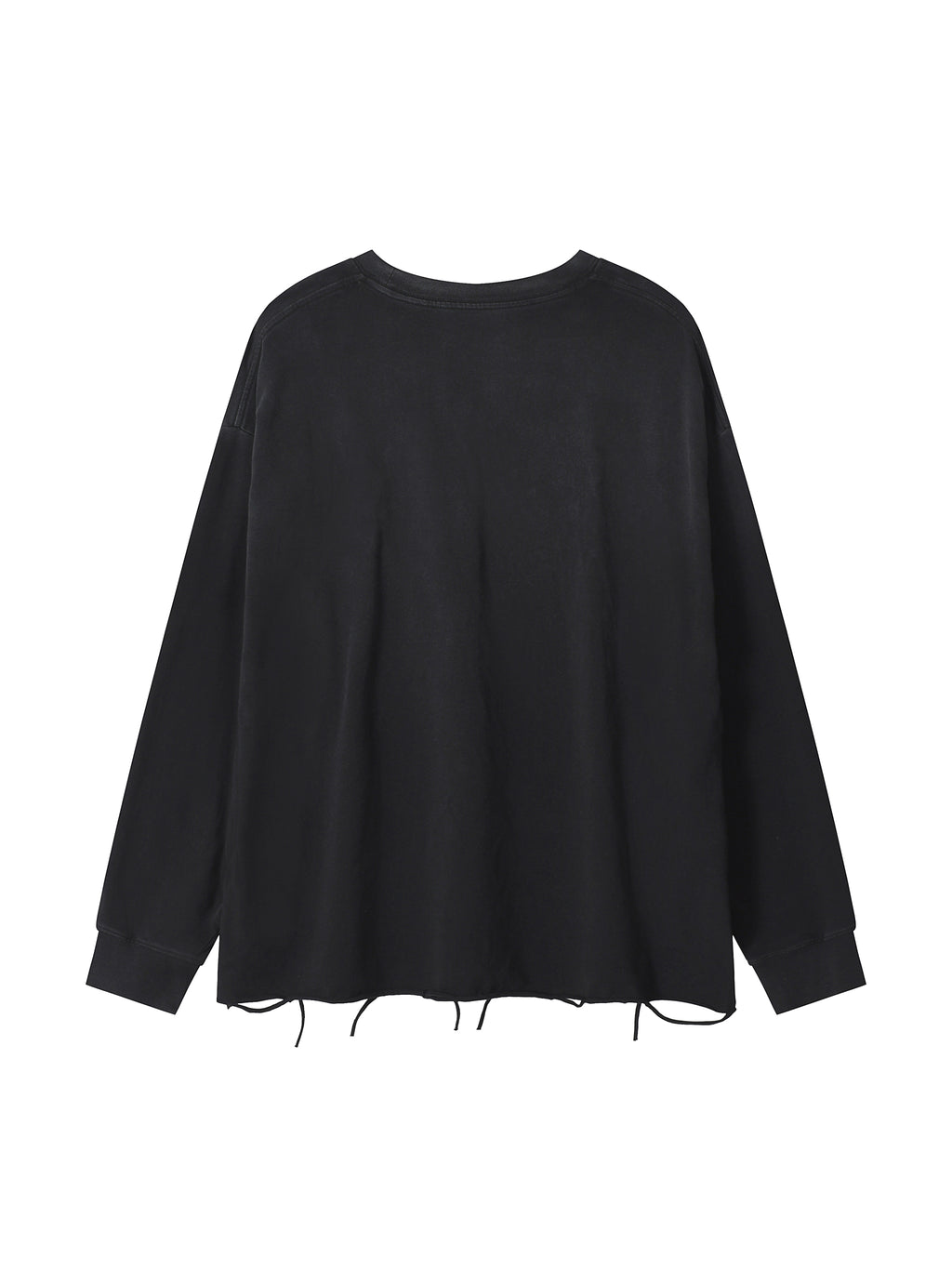 Raw Edge Ripped Long Sleeve Shirt World Of Rock