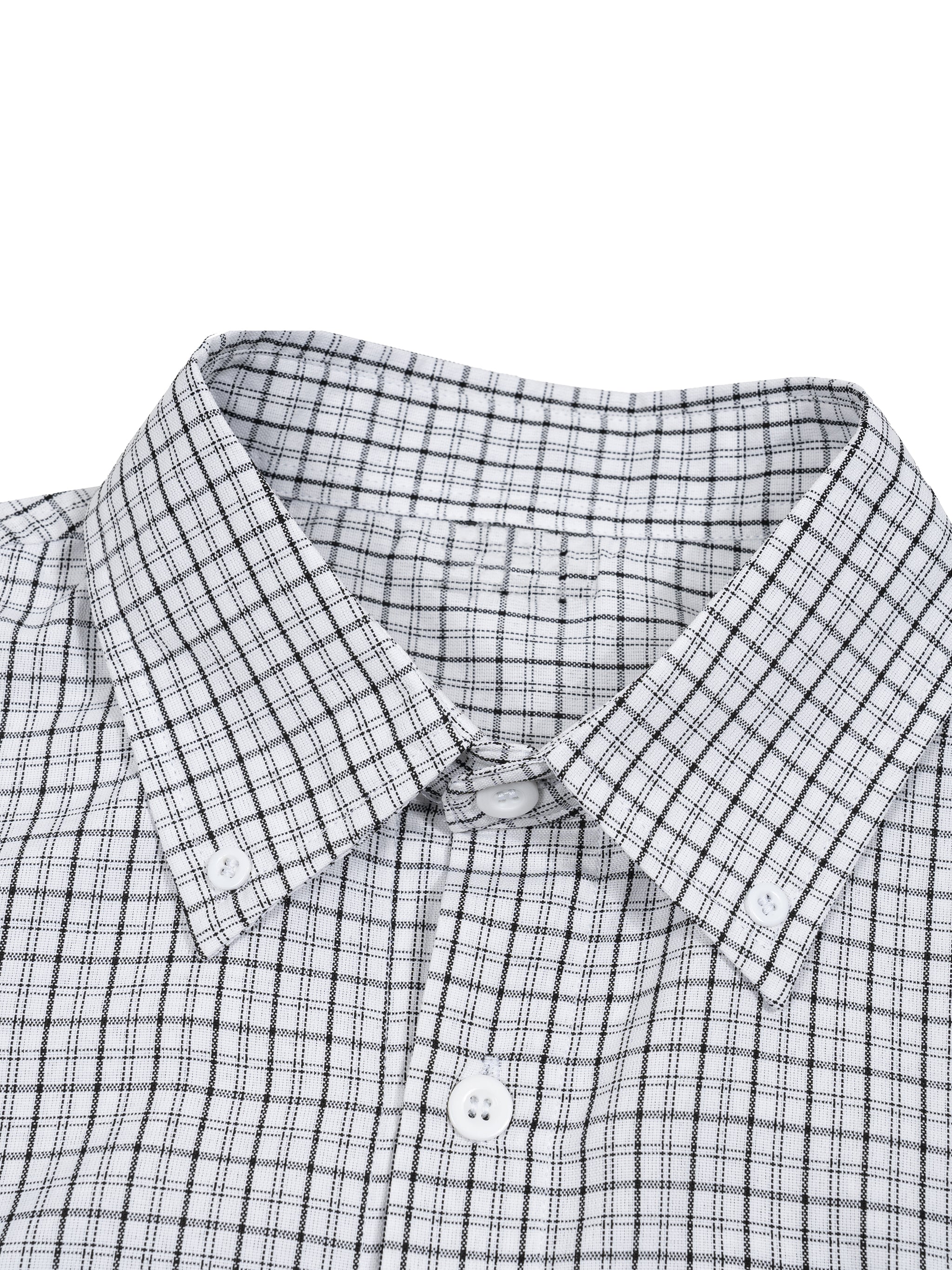 World Of Rock Unisex Distressed Plaid Boxy Shirt