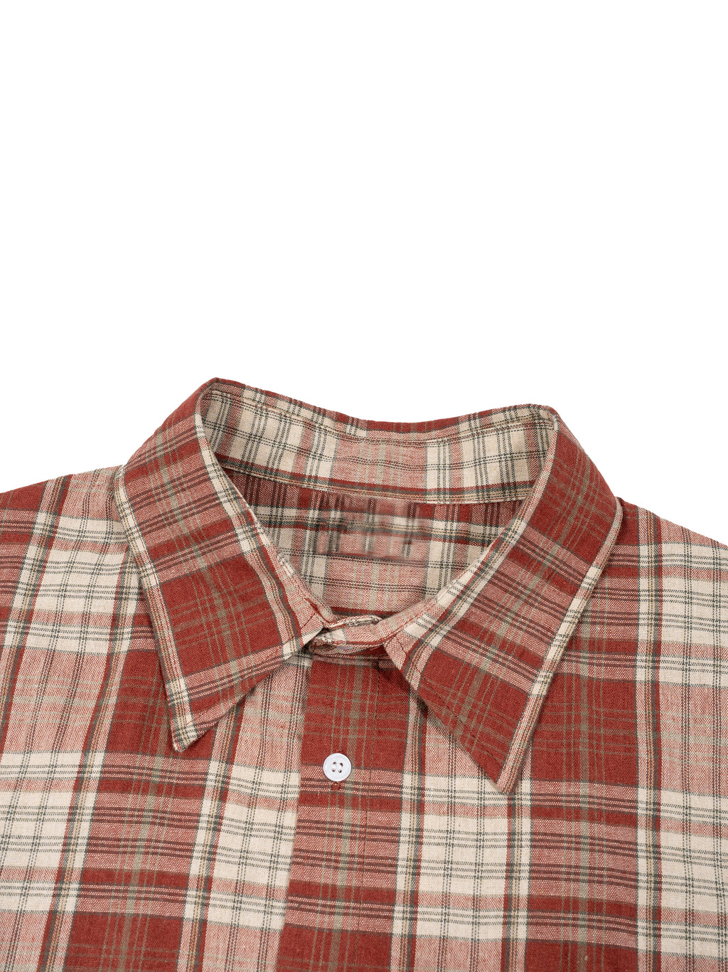 World Of Rock Unisex Plaid Boxy Short Sleeve Shirt
