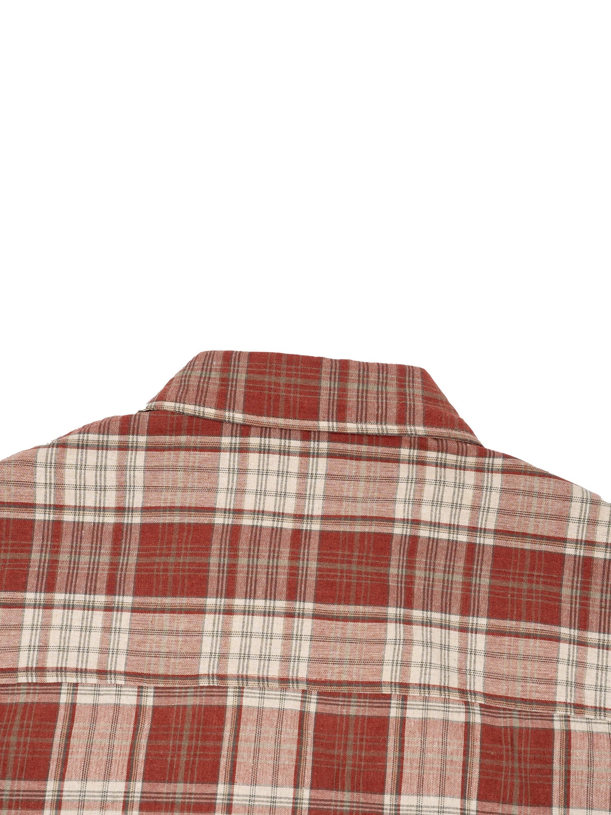 World Of Rock Unisex Plaid Boxy Short Sleeve Shirt