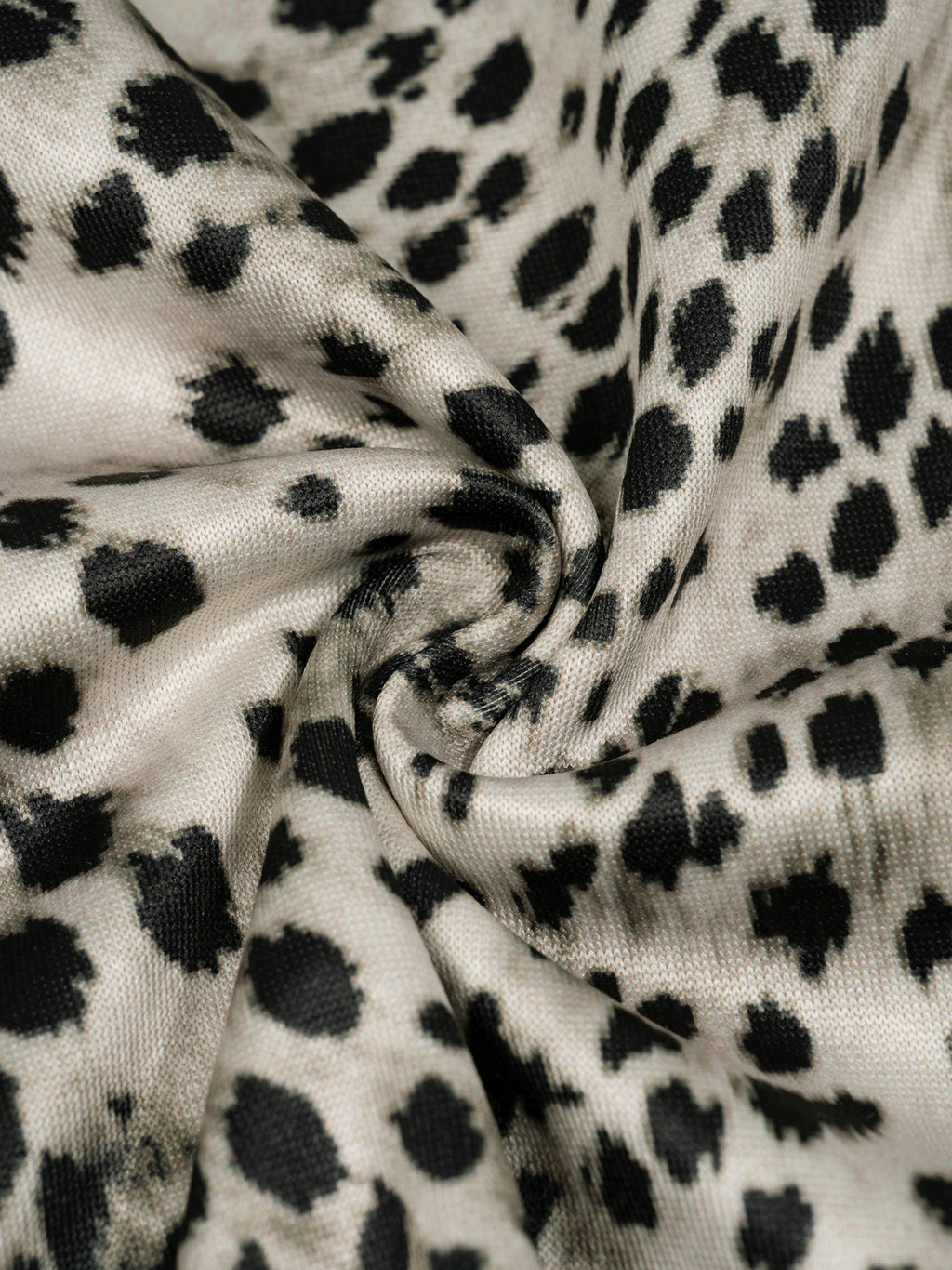 Leopard Print Boxy T-Shirt World Of Rock (NO IT'S NOT POLYESTER)