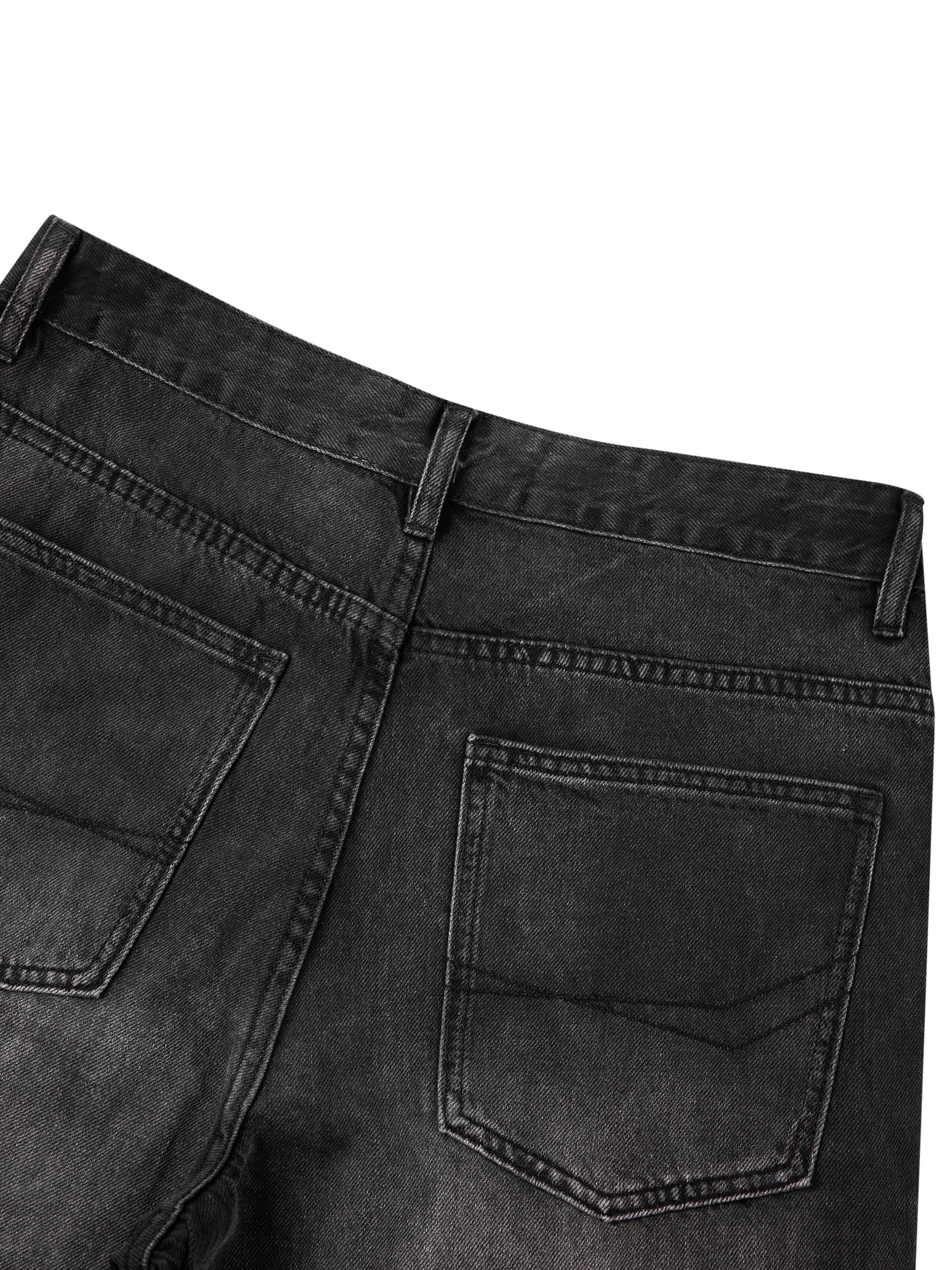 World Of Rock Sunfade Vintage Wash Barrel Leg Jeans