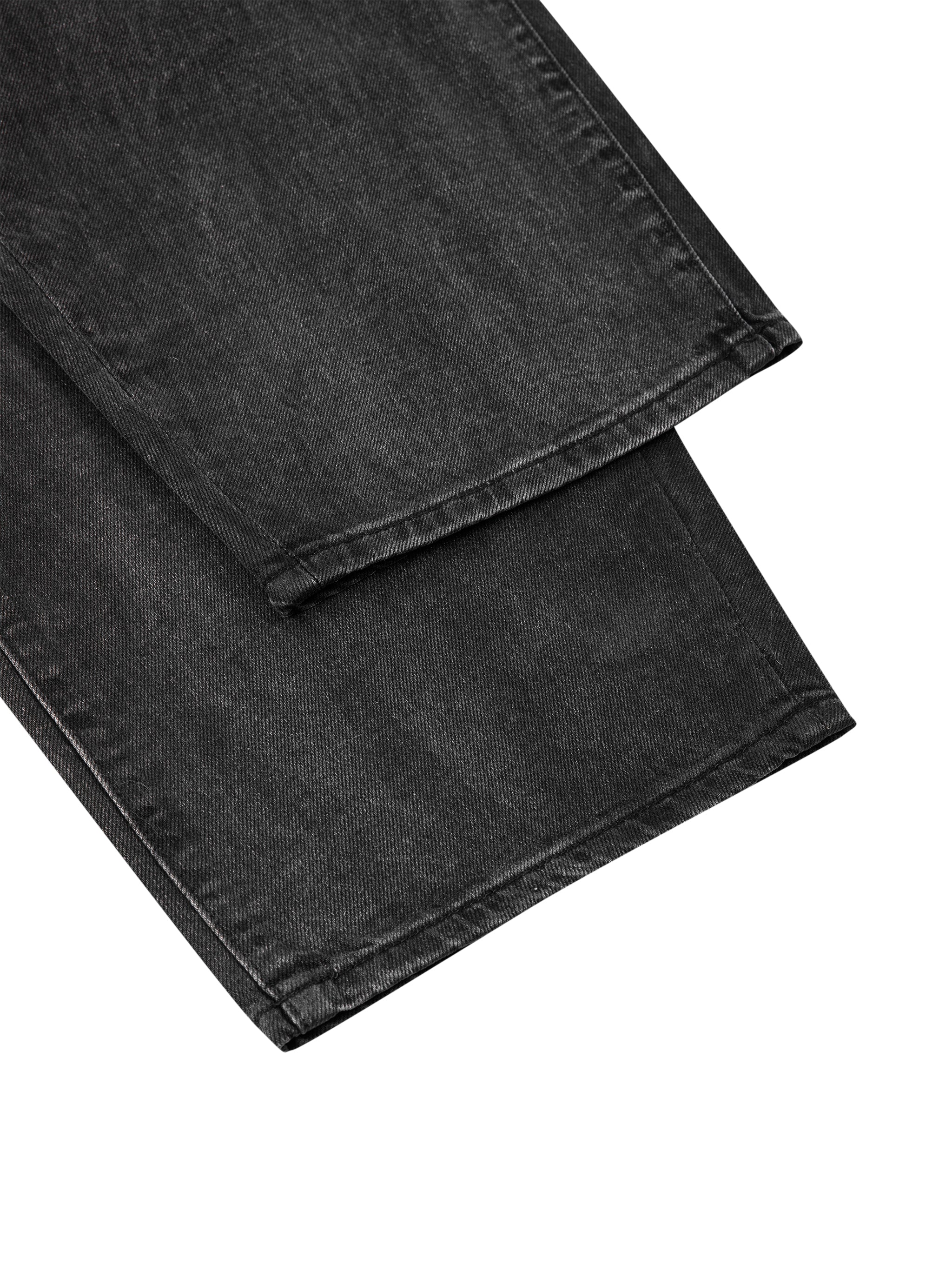 World Of Rock Sunfade Vintage Wash Barrel Leg Jeans